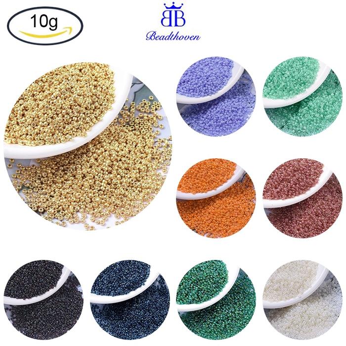 1111Pcs Manik-Manik Bulat Miyuki Rocailles 11 / 0 / Rr1052 / 2X1.3Mm
