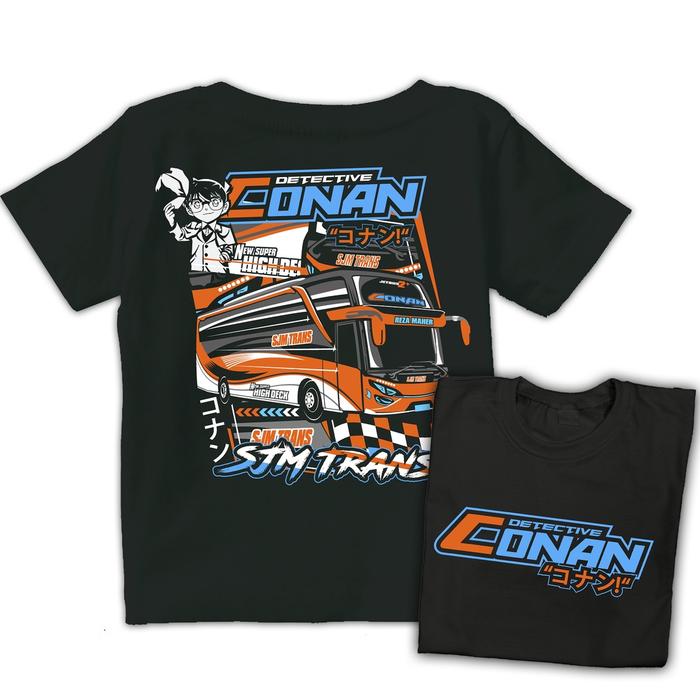 KAOS ANAK BISMANIA SJM TRANS DETECTIVE CONAN