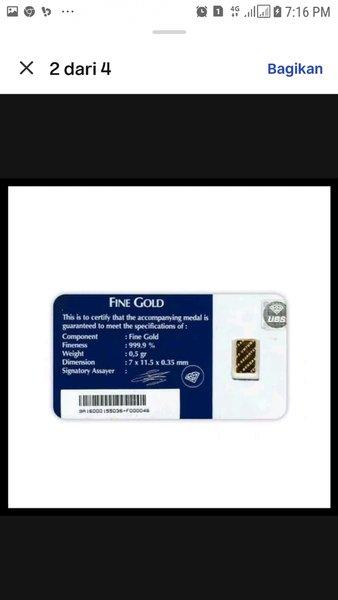 Emas 1 gram ANTAM Quality