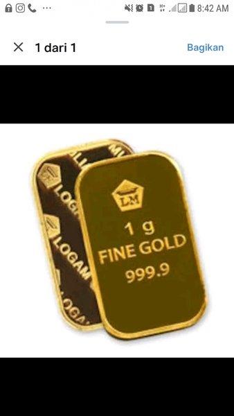 Antam Emas 1Gram Promo Sertifikat FINE GOLD