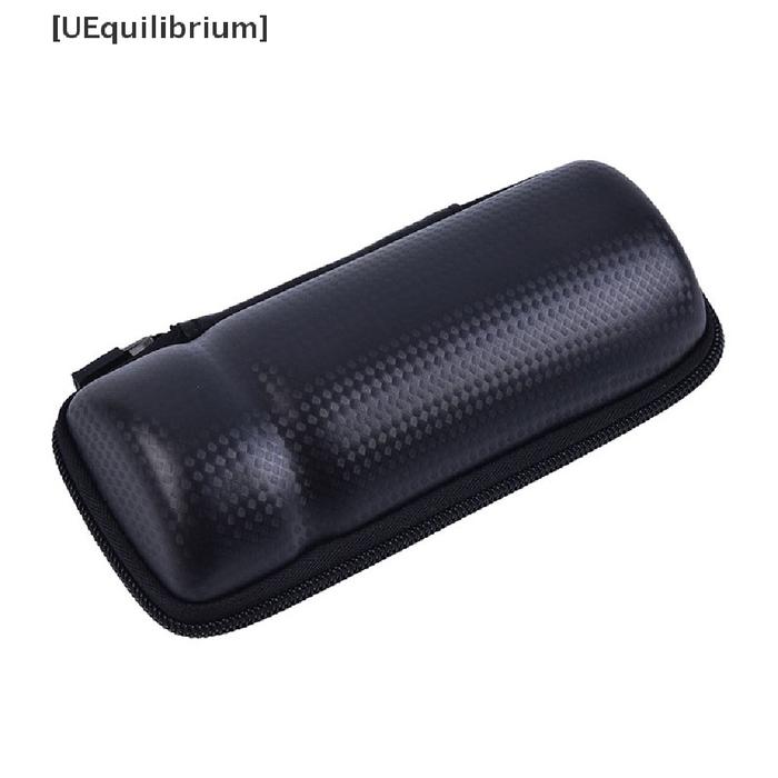 Uequilibrium Case Kapsul Carbon Fiber Holder Kacamata / Kunci Untuk