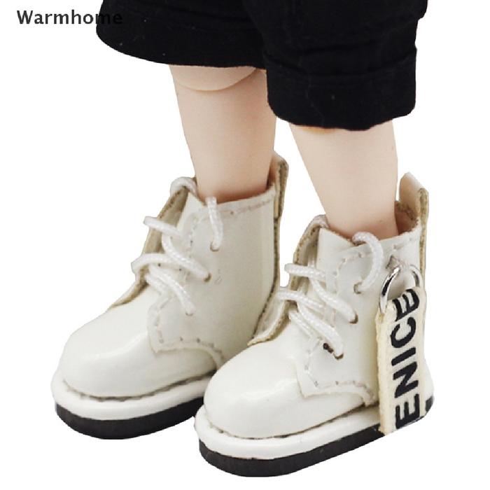 Wmm 1pasang Ob11 DOD 1per12 Bjd Boneka Fashion Boots Sepatu Untuk