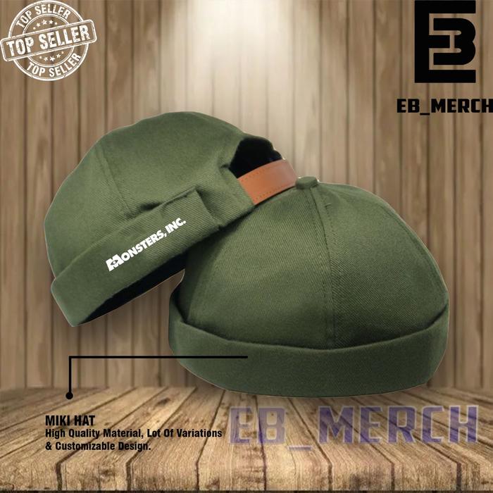 MIKIHAT TOPI MURAH PECI MIKI MONSTER INC TOPI PECI TOPI CUSTOM