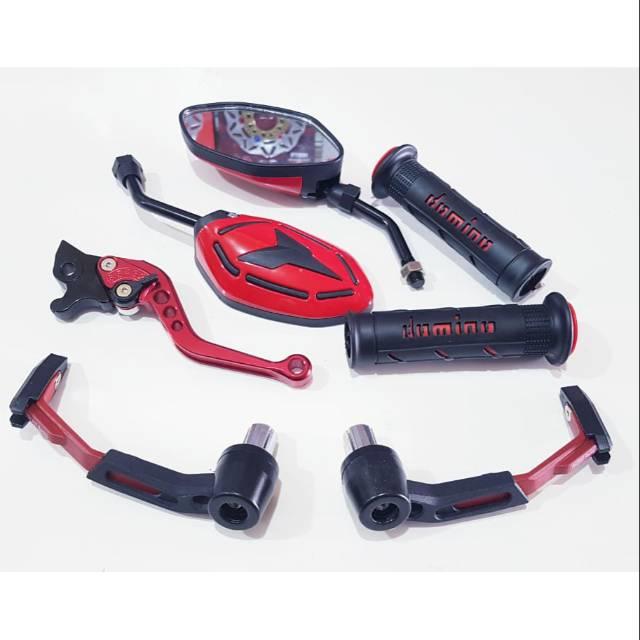 VARIASI AKSESORIS PAKETAN 4 ITEM MOTOR REVO-BLADE-SUPRA X