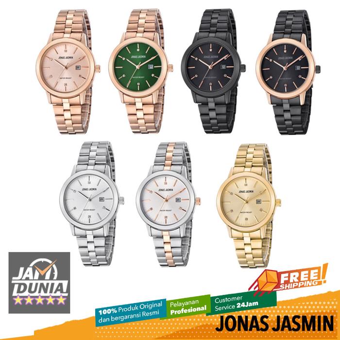JAM JONAS JASMIN 2206 JONAS JASMIN JJ 2206 L1 JAM TANGAN WANITA ORI LA