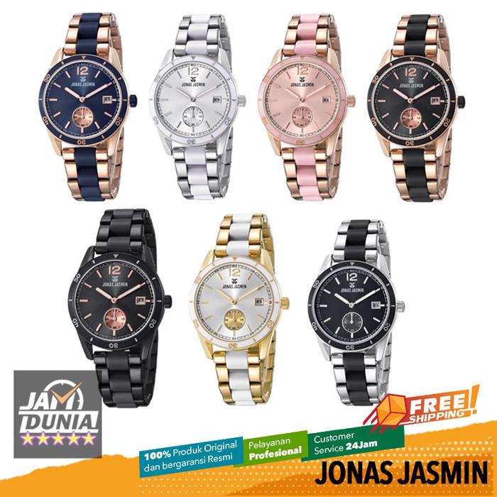 JAM JONAS JASMIN 2218 JONAS JASMIN JJ 2218 L1 JAM TANGAN WANITA ORI LA