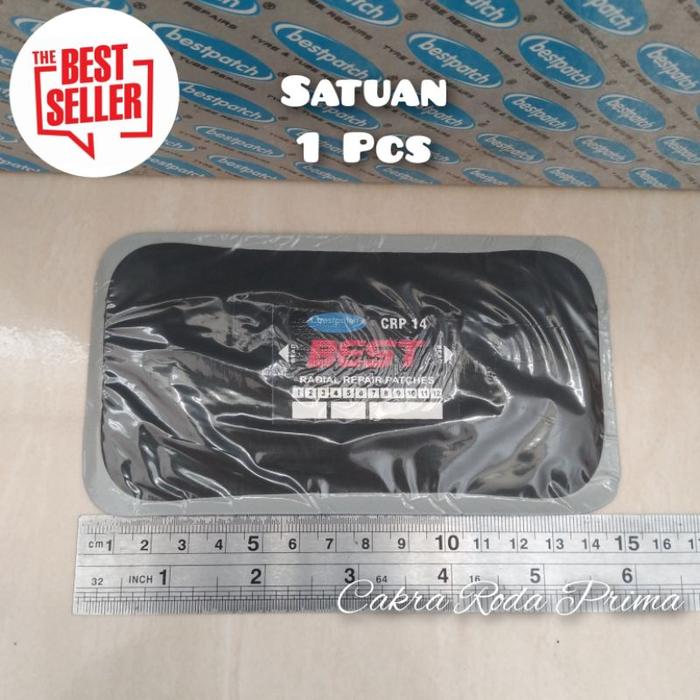Tiptop Tambal Ban Bestpatch CRP 14 - Satu Biji / 1 Pcs / Satuan