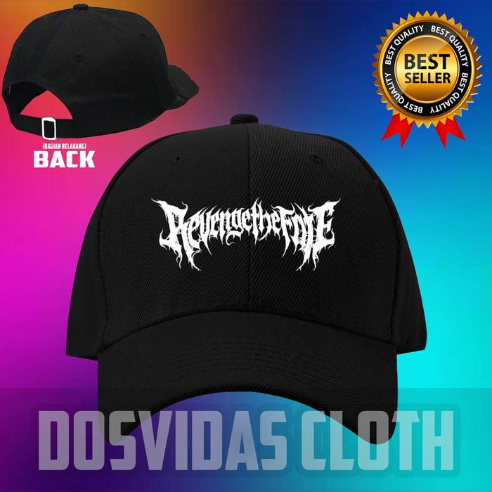 Topi Baseball REVENGE THE FATE keren Pria Wanita RTF Benang Pengait