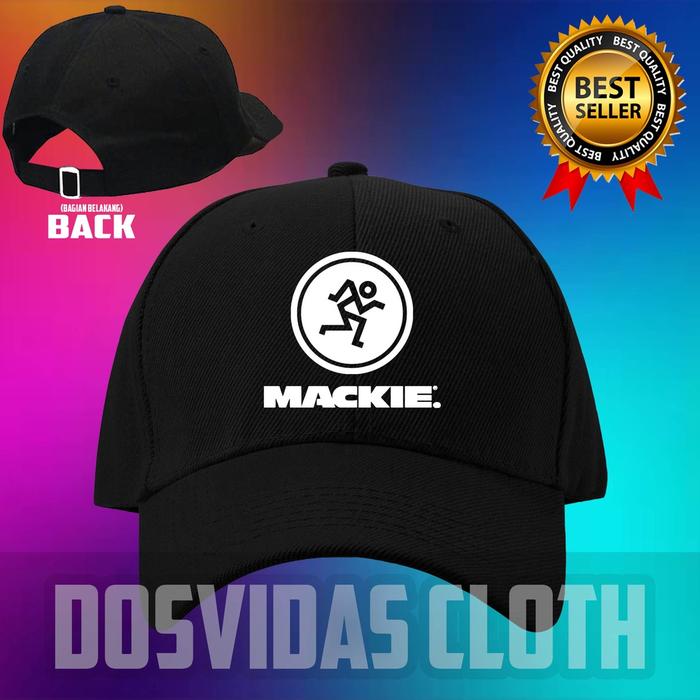 Topi Baseball MACKIE SOUND keren Pria Wanita MACKIE