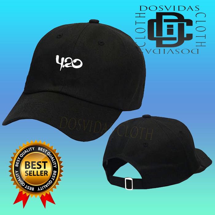 Topi Baseball FOURTWENTY 4.20 4 20 keren Pria Wanita 420