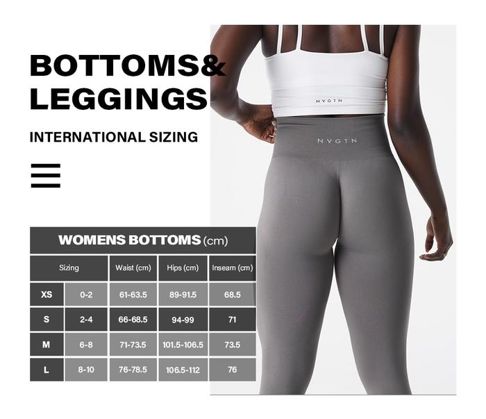 NVGTN legging tanpa kelim wanita, celana ketat olahraga lembut