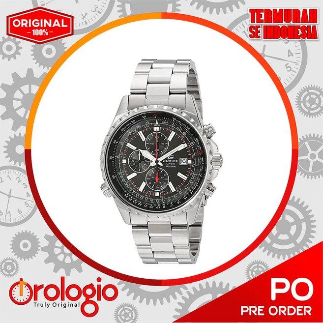 Jam Tangan Casio Men's EF527D-1AV "Edifice" Stainless Steel