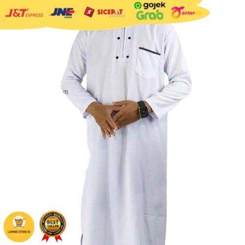 JUBAH GAMIS KOKO UMROH PRIA AL HARBI