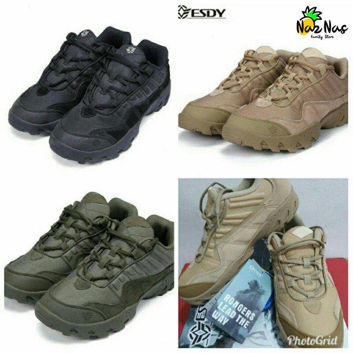 SEPATU TACTICAL BOOTS ESDY PREDATOR LOW CUT MILITARY ORIGINAL IMPORT