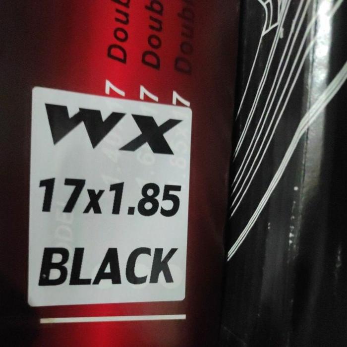 PN307 velg tdr hitam gilap uk 140 160 185 ring 17