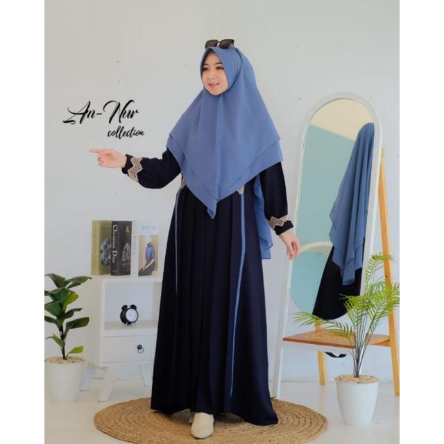 RANIA SET SYAR'I ORY AN-NUR COLLECTION/GAMIS SET RANIA BY AN-NUR(',')