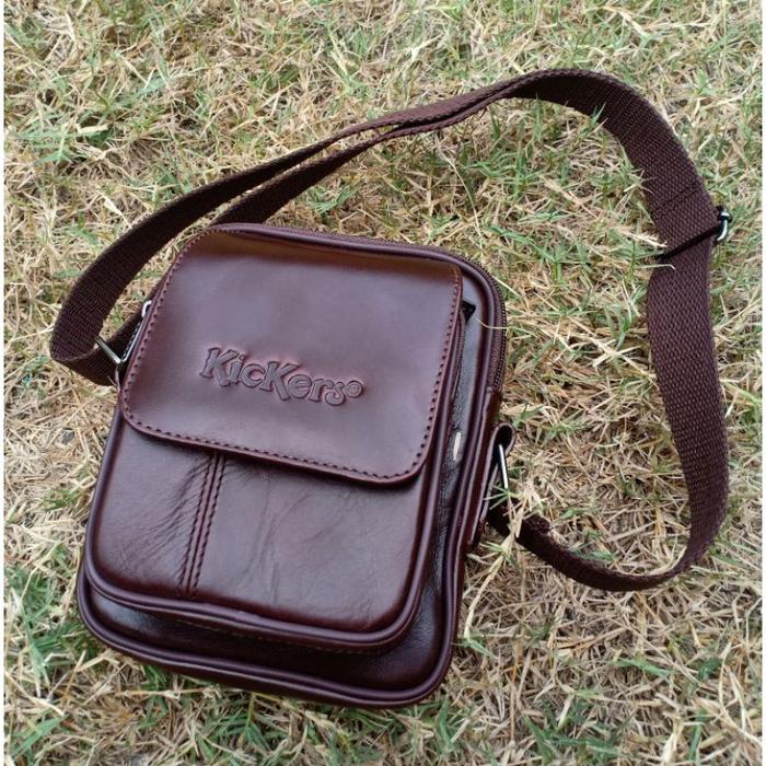 Tas Kulit Pria Mini/ Tas Selempang Kecil Kulit(',')