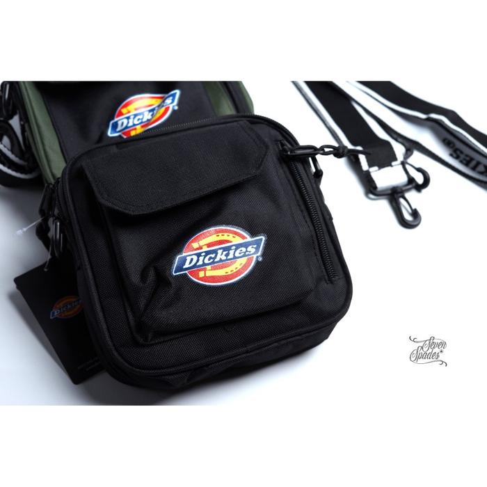 tas selempang Dickies model kotak slingbag Waistbag unisex(',')