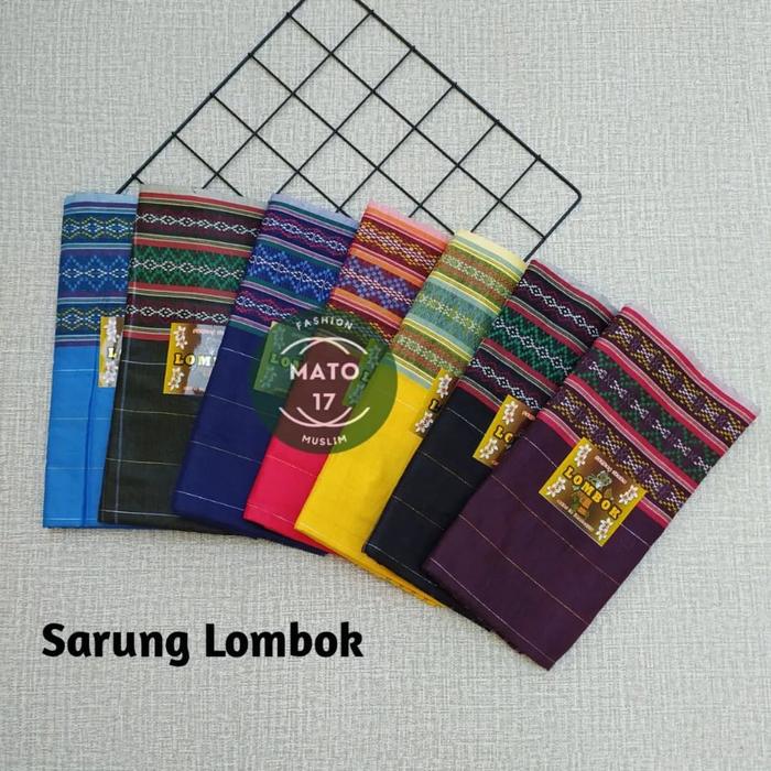 Sarung Songket Lombok Sarung Pria Dewasa(',')