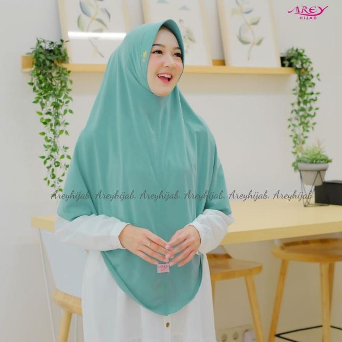 (Original Arey) SELLY Hijab instan khimar syari jilbab jumbo Instan