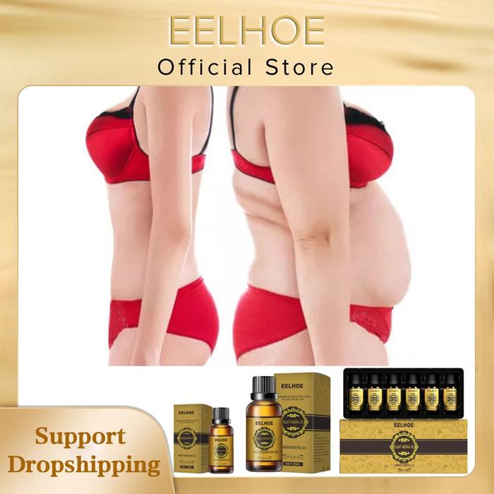 Eelhoe Slimming Essential Oil Natural Ginger Oil Lymphatic Drainage