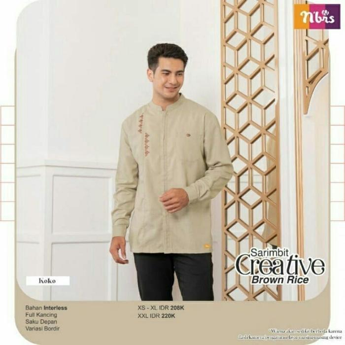 Koko Nibras Nsk 91 Maroon Sarimbit Keluarga Lengan Panjang(',')