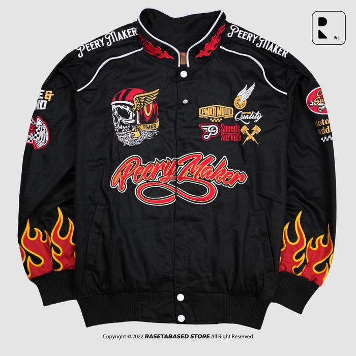 RASETABASED | Nascar Jacket - Motorcycle Addiction(',')