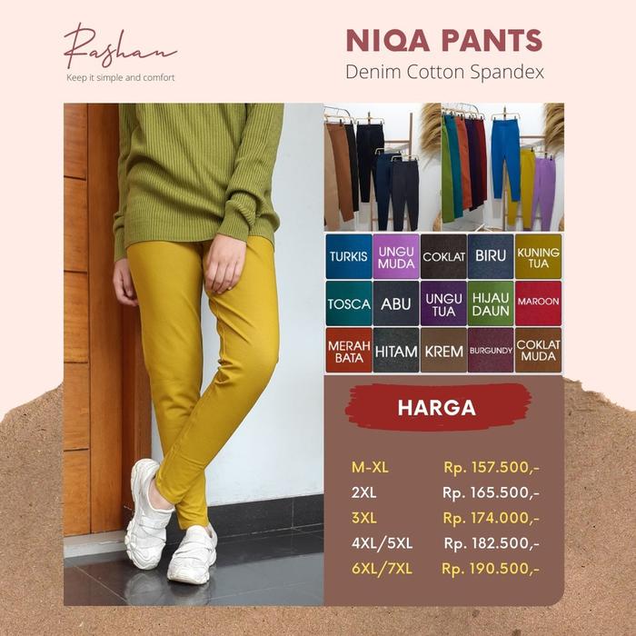 Celana Pensil Rashan Niqa Pants(',')