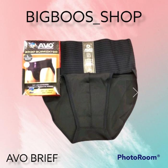 avo brief supporter/ celana hernia/korset supporter/ celana dalam pria