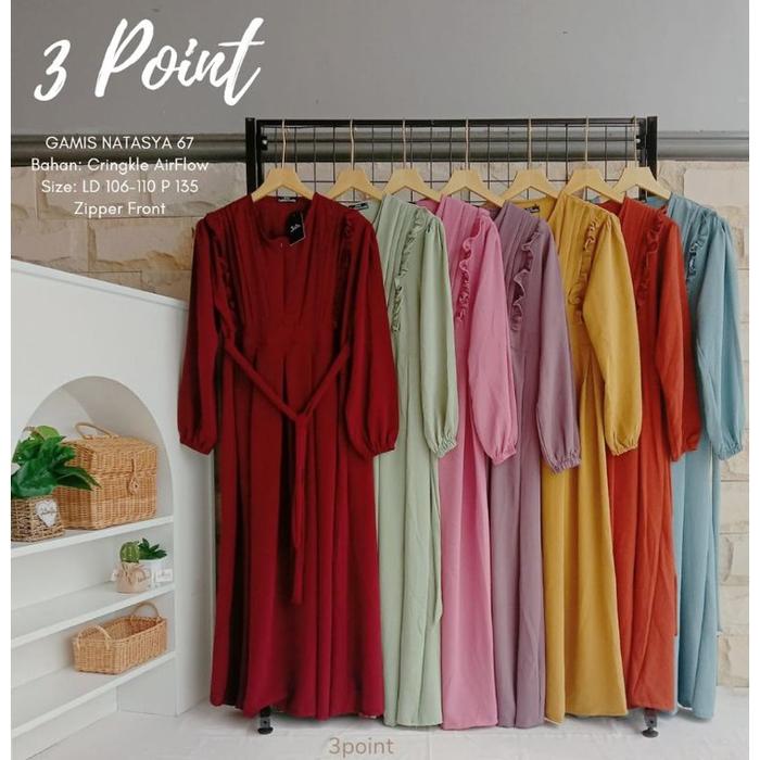 Gamis Natasya 67 By 3Point 3 Point(',')