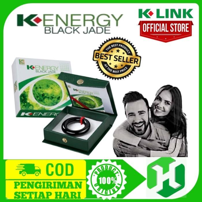 K ENERGI BLACK JADE RING TERAPI 100% ORIGINAL K LINK