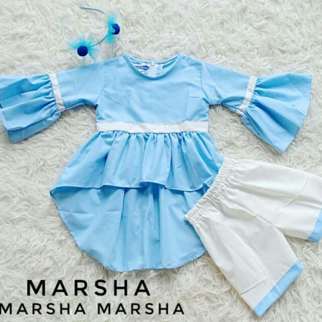 Baju Anak || Marsha + Bando