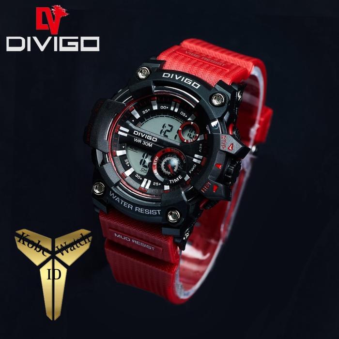 Watch Divigo DV-6817 Jam Tangan Wanita Digital Warna Tahan Air 3ATM