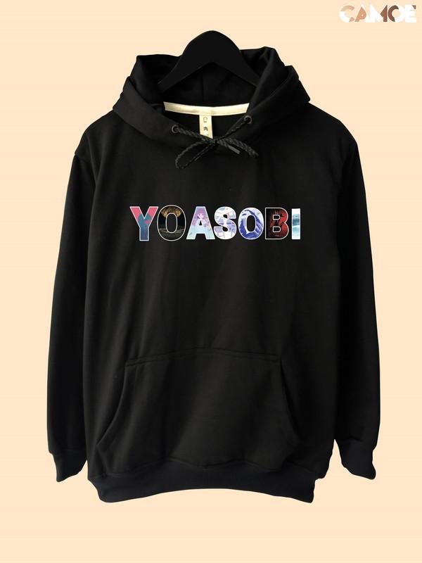 Jaket Hoodie Yoasobi Album Art Japan Musik