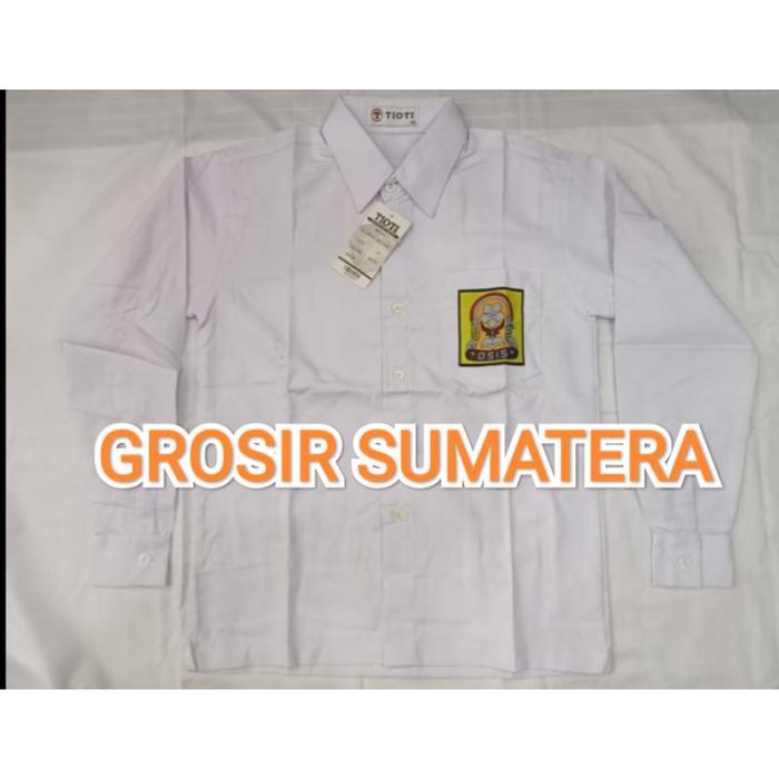 TIOTI SMP PANJANG PUTIH // SERAGAM SEKOLAH TIOTI // kemeja tioti //