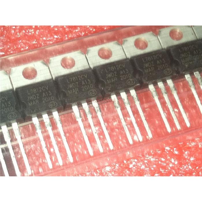 10pcslot L7812Cv L7812 Ka7812 Lm7812 Lm7812Ct To-220 1.5a 12v Untuk