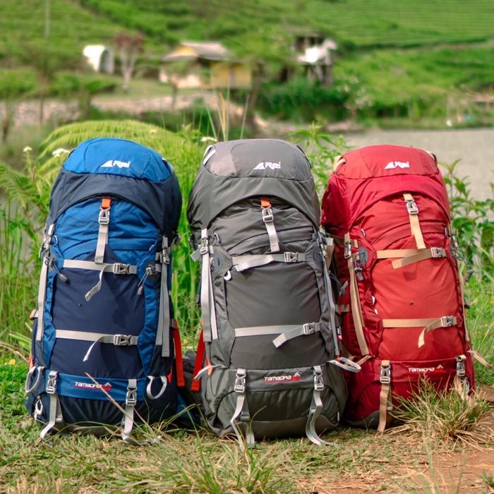 Terbaru CARRIER TAMBORA TERBARU 60L AREI outdoor GEAR