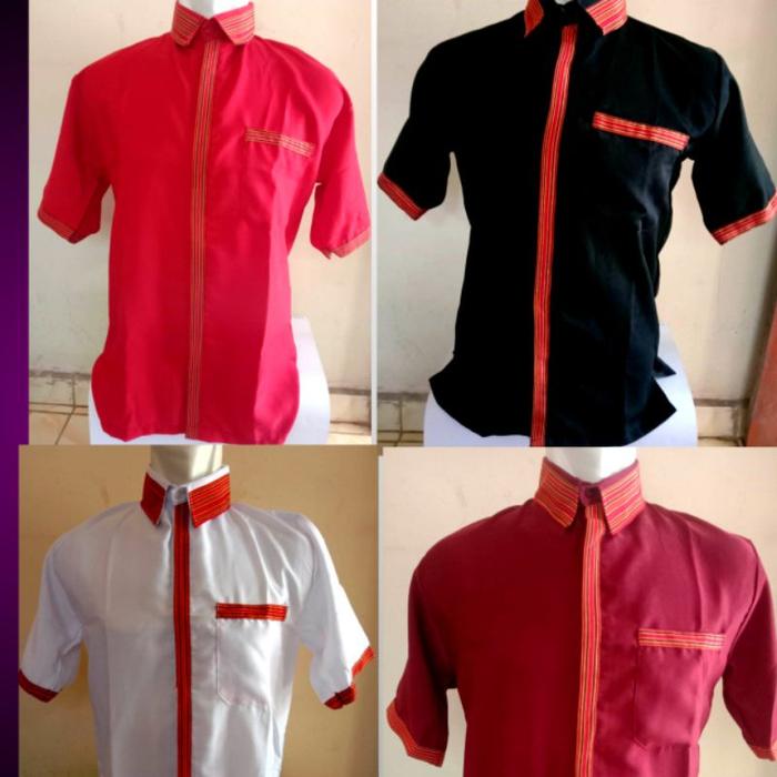 Ready Kemeja / Baju Adat Toraja Pria Laki /Baju Adat Toraja Pria