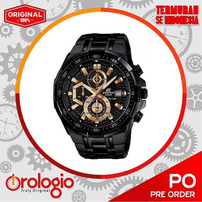 Jam Tangan Casio Edifice ( EFR-539BK-1AVUDF ) Analog