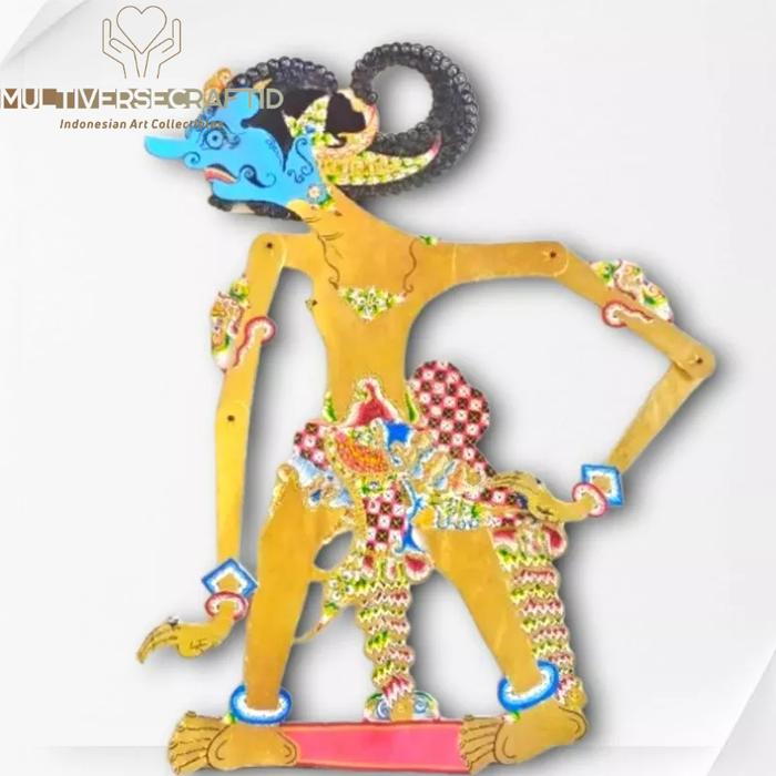 Wayang Kulit Sapi ASLI Antasena Ontoseno Alusan 55cm