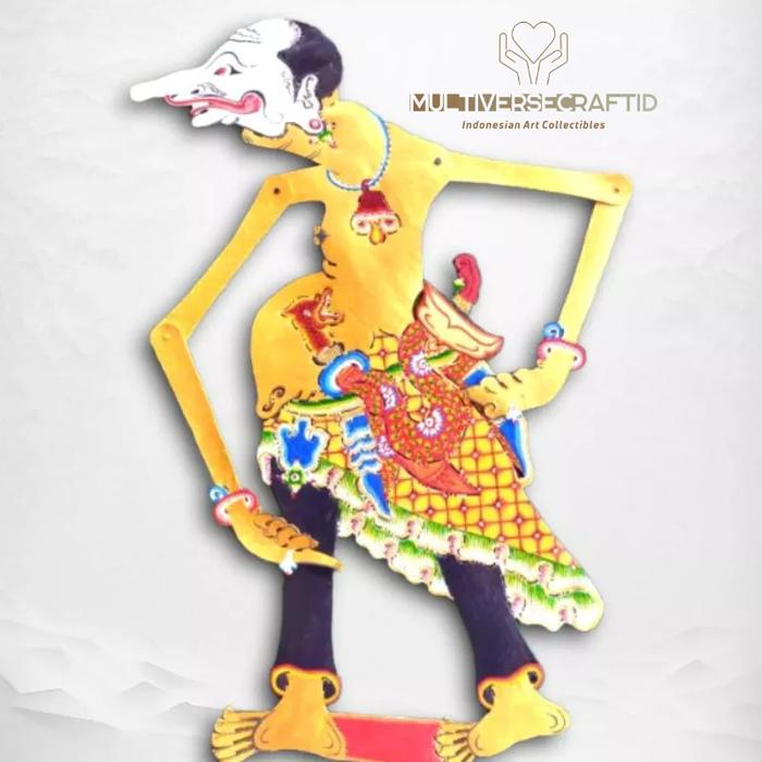 Wayang Alusan Kulit Sapi ASLI Petruk
