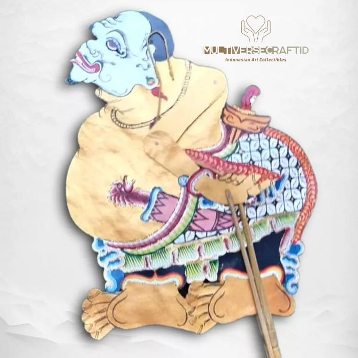 Wayang Alusan Kulit Sapi ASLI Semar Emas Ki Seno Nugroho