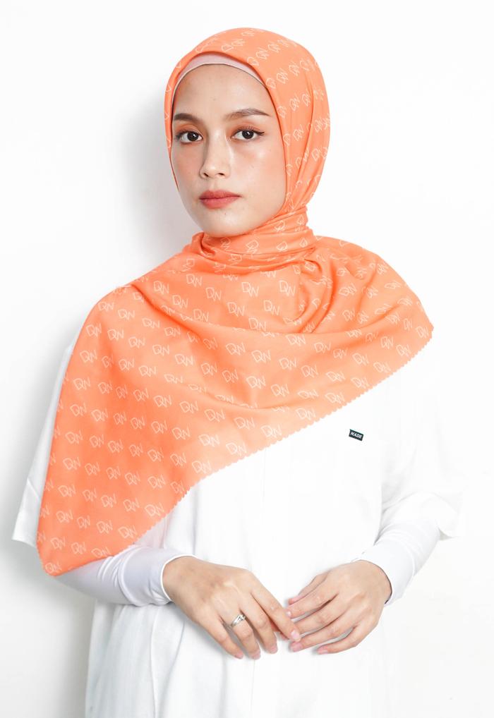 WK056 Kerudung Segi Empat Salem Premium Monogram DAW Project