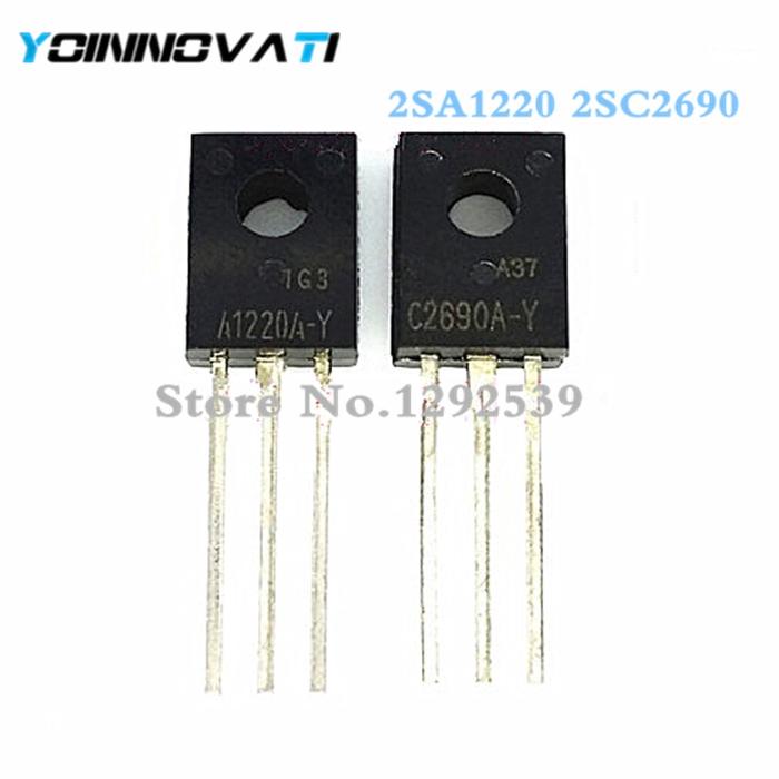 10 Pcs Lot Sirkuit Terpadu Ic A1220 C2690 2sa1220 2sc2690 A1220