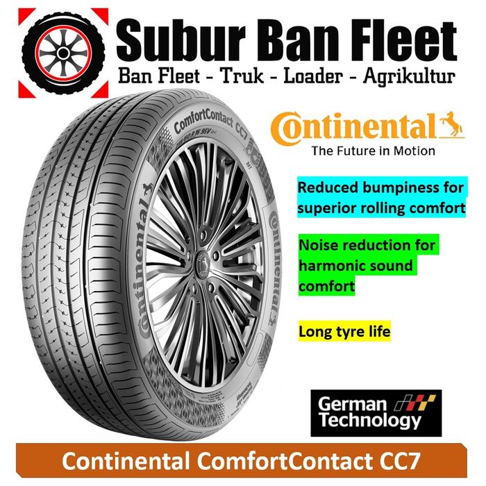 CONTINENTAL COMFORT CONTACT CC7 Ukuran 195/65 R15 Ban Mobil Kelas Atas