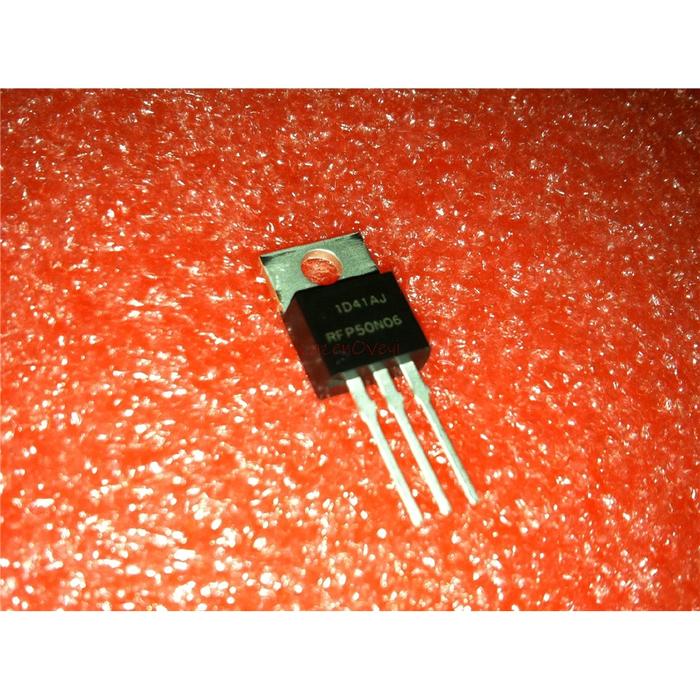 10pcslot Rfp50N06 Fp50N06 50n06 To-220 60v 50a Untuk Peralatan