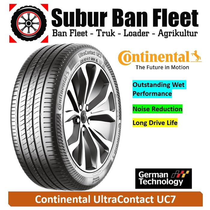CONTINENTAL UC7 Ukuran 185/55 R16 BAN MOBIL PREMIUM HONDA JAZZ