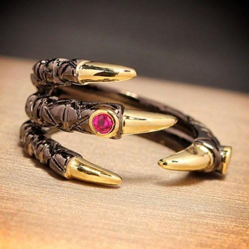 terbaru CINCIN CAKAR NAGA K MODE SAFIR MERA ELANG DUA