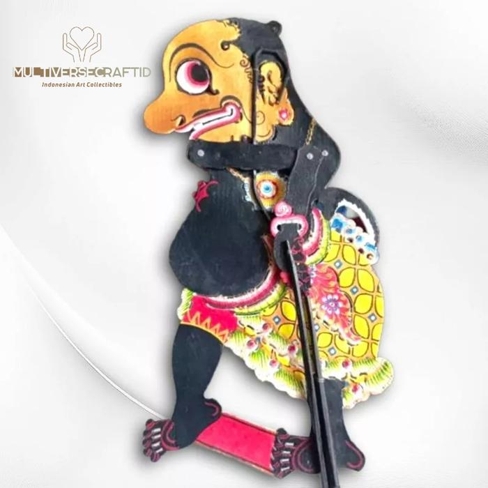 Wayang Aluan Kulit Sapi ASLI Gareng