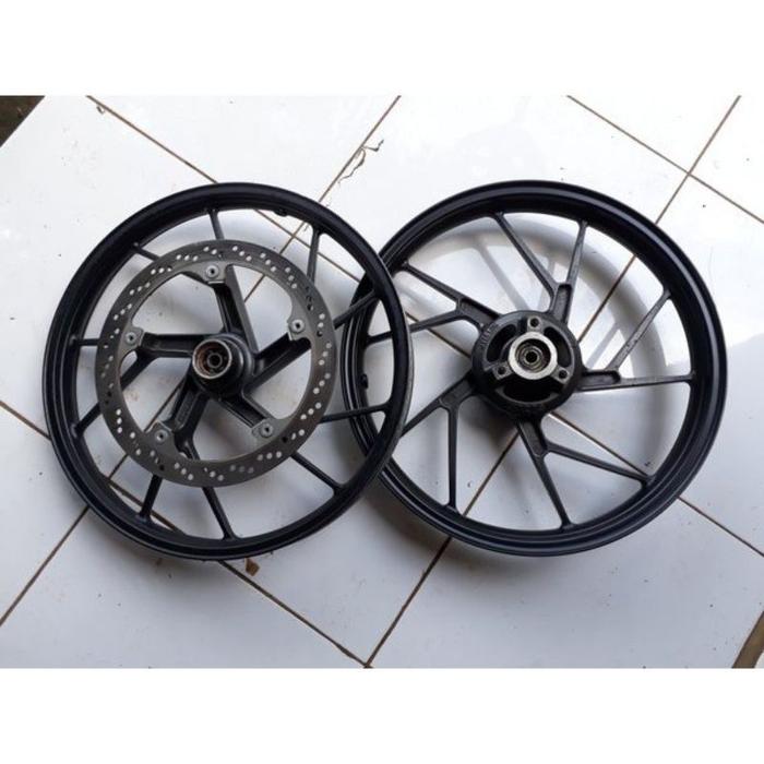 MR775 Pelek velg raceing satria fu full set sepasang depan belakang or